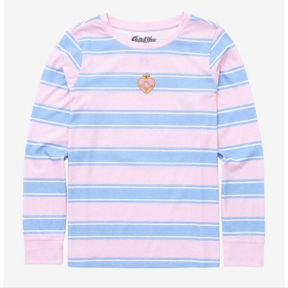 Sailor Moon Crystal Cosmic Heart Compact Striped Long Sleeve